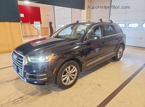 WA1LAAF78HD043696 2017 AUDI Q7 Black Rear left