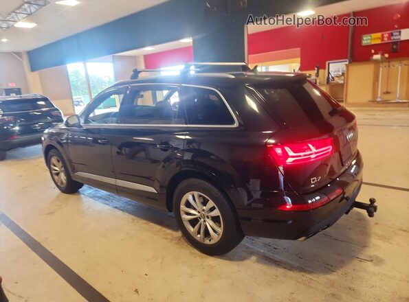 WA1LAAF78HD043696 2017 AUDI Q7 Black Front view