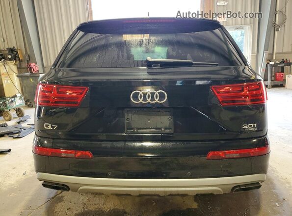 WA1LAAF78JD017671 2018 AUDI Q7 Black Vista trasera