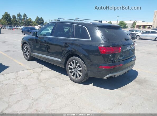WA1LAAF79HD008472 2017 AUDI Q7 Black Հետևի ձախ