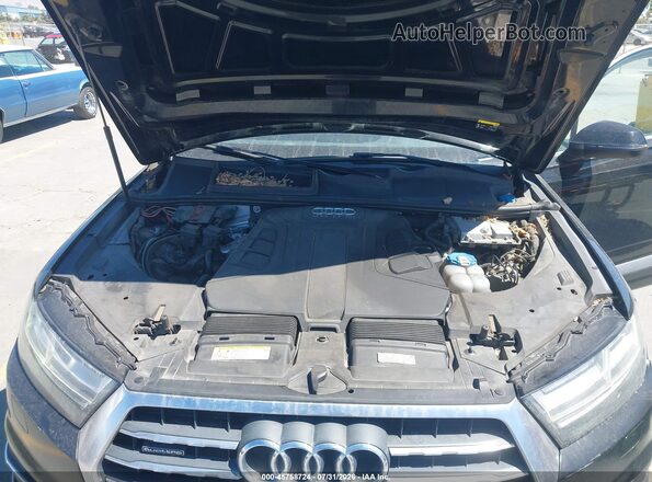 WA1LAAF79HD008472 2017 AUDI Q7 Black Հետևի տեսք