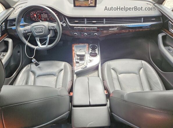 WA1LAAF79HD012179 2017 AUDI Q7 Серый Вид панели приборов