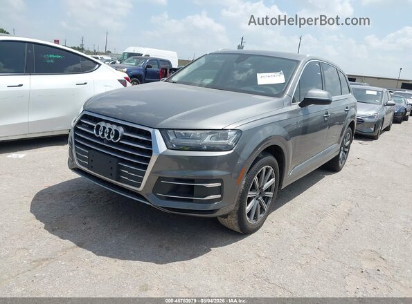 WA1LAAF79HD016295 2017 AUDI Q7 Серый Передняя левая четверть
