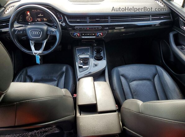 WA1LAAF79HD024820 2017 AUDI Q7 Серебряный Вид панели приборов