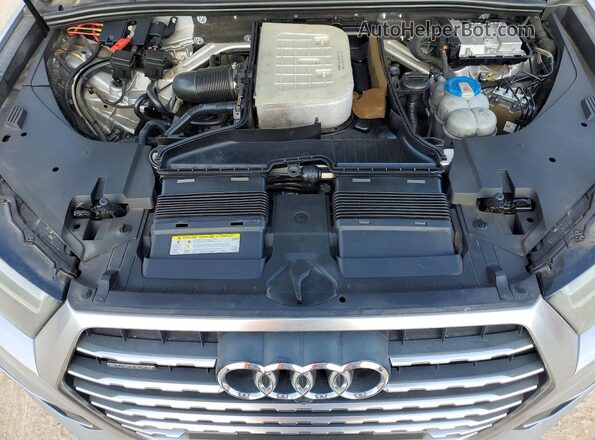 WA1LAAF79HD024820 2017 AUDI Q7 Серебряный Вид задней части салона