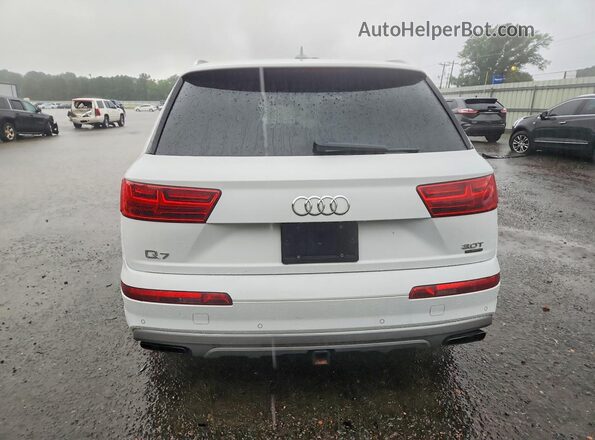 WA1LAAF79HD035297 2017 AUDI Q7 White Вид ззаду