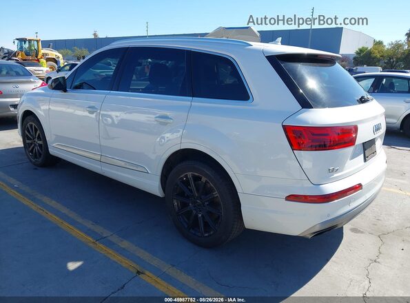 WA1LAAF79JD041039 2018 AUDI Q7 White Rear left