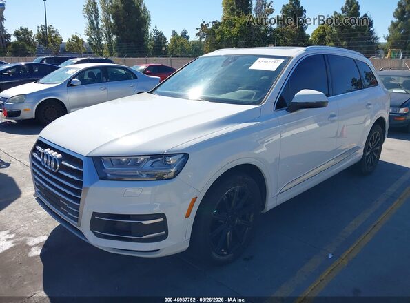 WA1LAAF79JD041039 2018 AUDI Q7 White Front left