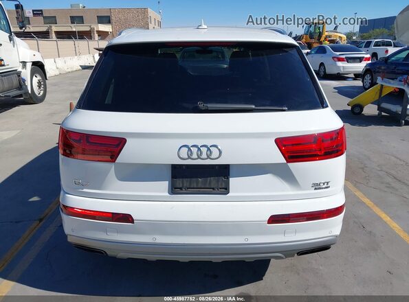 WA1LAAF79JD041039 2018 AUDI Q7 White 