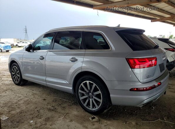 WA1LAAF7XHD004155 2017 AUDI Q7 Silver Հետևի ձախ