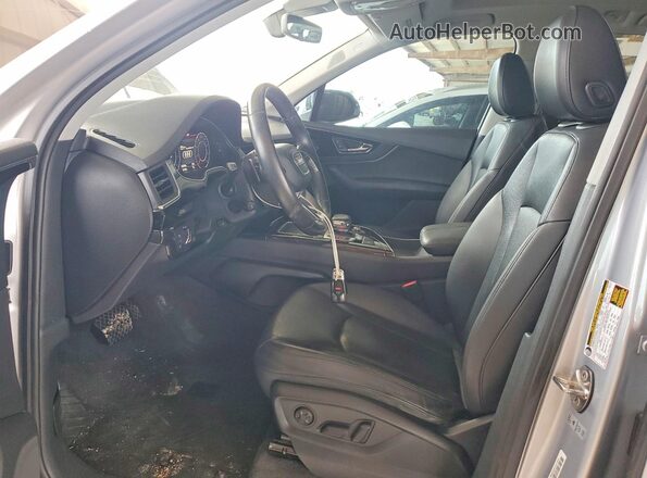 WA1LAAF7XHD004155 2017 AUDI Q7 Silver Սալոնի դիմացի տեսք
