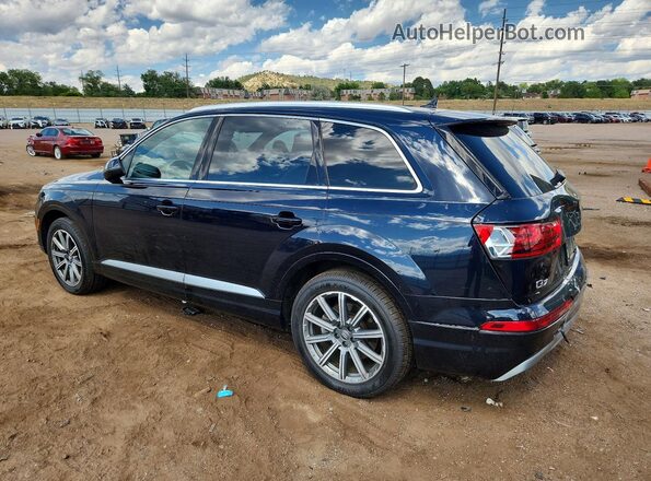 WA1LAAF7XHD056014 2017 AUDI Q7 Blue Rear left