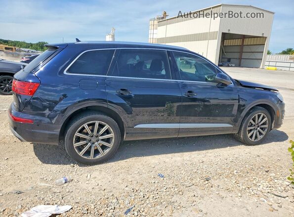 WA1LAAF7XJD005621 2018 AUDI Q7 Blue Rear right