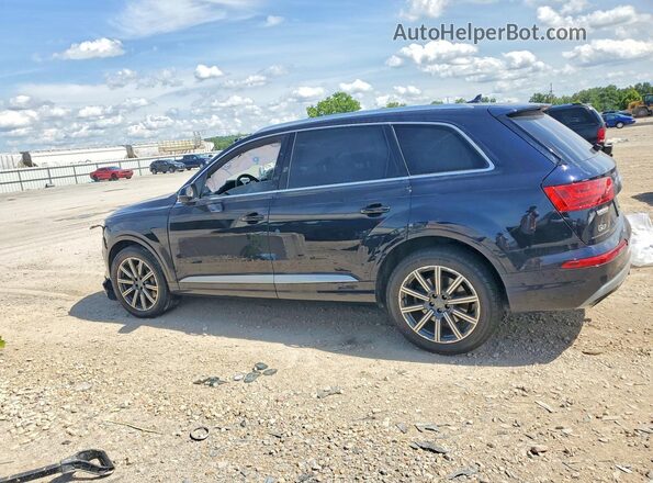 WA1LAAF7XJD005621 2018 AUDI Q7 Blue Rear left