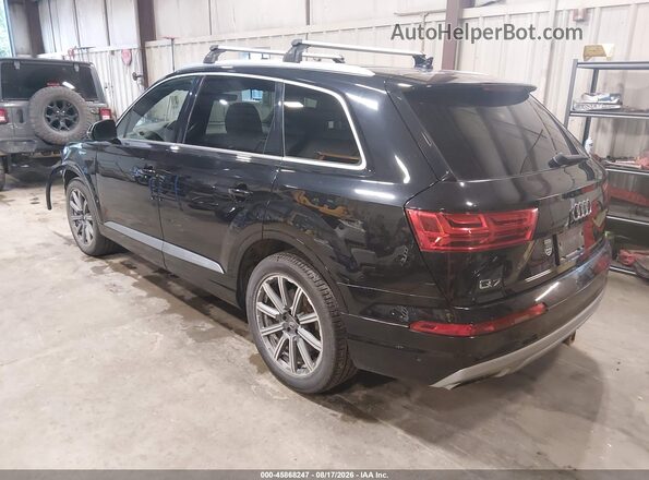 WA1LAAF7XKD014787 2019 AUDI Q7 Black Rear left