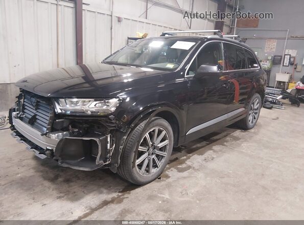 WA1LAAF7XKD014787 2019 AUDI Q7 Black Front left