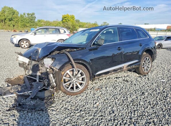 WA1LAAF7XKD036711 2019 AUDI Q7 Black უკანა მარცხენა
