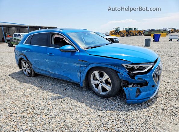 WA1LAAGE0KB002883 2019 AUDI E-TRON Blue Передня права чверть