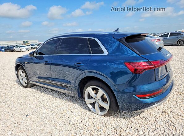 WA1LAAGE1KB021698 2019 AUDI E-TRON Teal უკანა მარცხენა