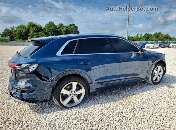 WA1LAAGE1KB021698 2019 AUDI E-TRON Teal უკანა მარჯვენა