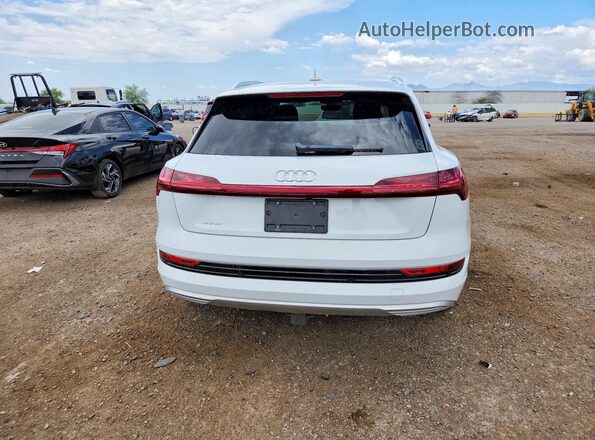 WA1LAAGE1KB024567 2019 AUDI E-TRON White უკანა ხედი