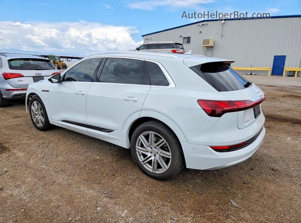 WA1LAAGE1KB024567 2019 AUDI E-TRON White უკანა მარცხენა