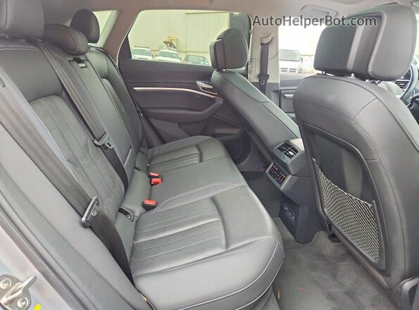 WA1LAAGE6MB038404 2021 AUDI E-TRON Silver Вид задньої частини салону