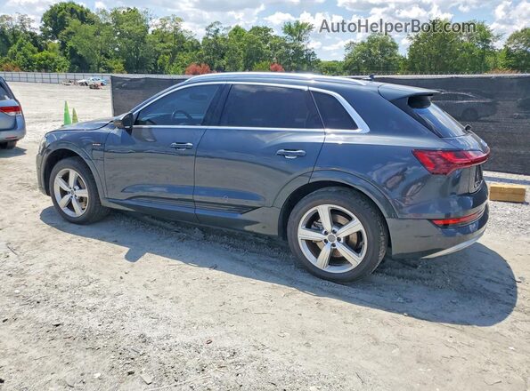 WA1LAAGE7KB024783 2019 AUDI E-TRON Серый Задняя левая четверть