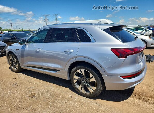 WA1LAAGE7NB014307 2022 AUDI E-TRON Silver Հետևի ձախ