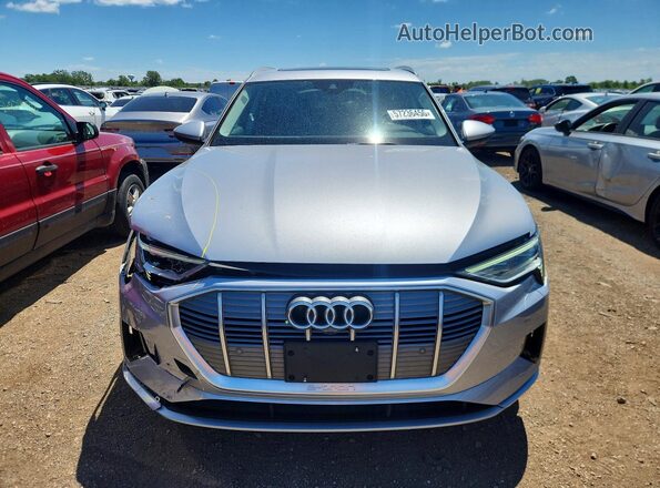 WA1LAAGE7NB014307 2022 AUDI E-TRON Silver Դիմացի տեսք