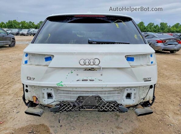 WA1LABF71JD005478 2018 AUDI Q7 White Vista trasera