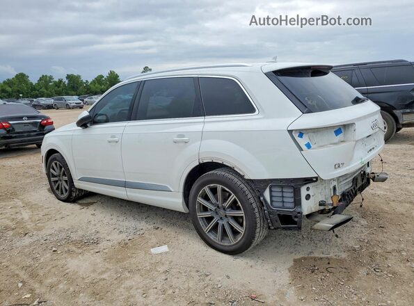 WA1LABF71JD005478 2018 AUDI Q7 White Trasero izquierdo