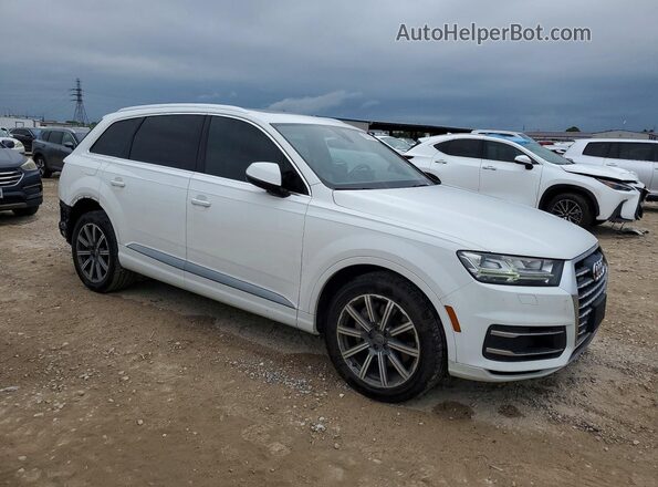 WA1LABF71JD005478 2018 AUDI Q7 White Delantero derecho