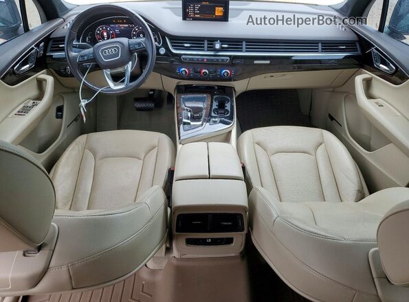 WA1LABF71JD005478 2018 AUDI Q7 White Vista del salpicadero
