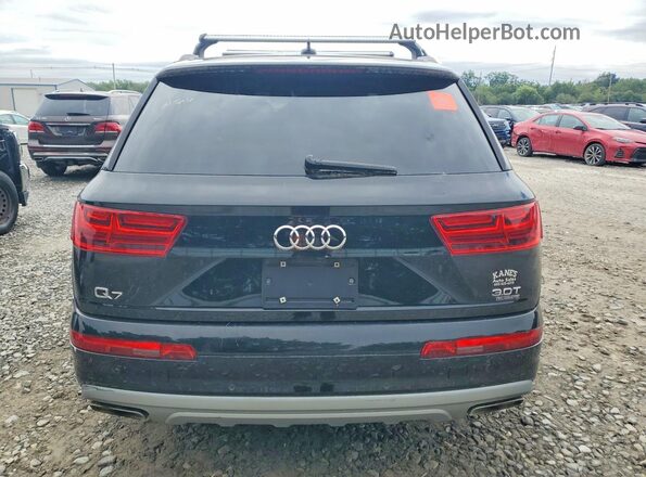 WA1LABF76HD033948 2017 AUDI Q7 Black Rear view