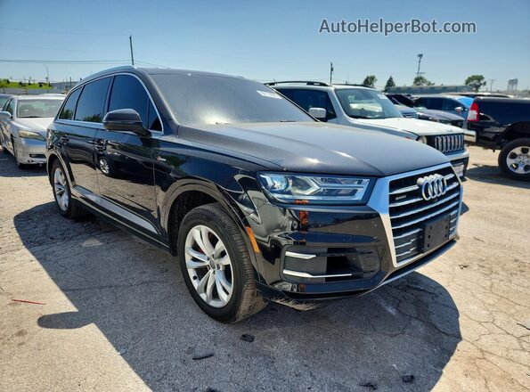 WA1LABF7XHD045522 2017 AUDI Q7 Black Front view