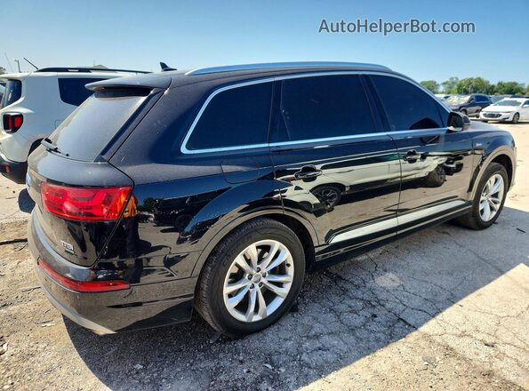 WA1LABF7XHD045522 2017 AUDI Q7 Black Front right