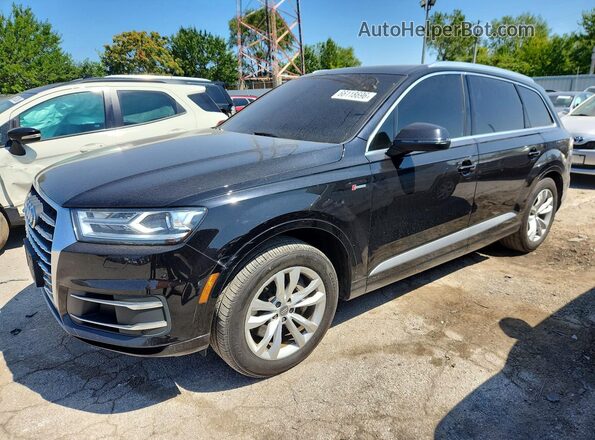 WA1LABF7XHD045522 2017 AUDI Q7 Black Rear left