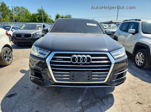 WA1LABF7XHD045522 2017 AUDI Q7 Black Rear view