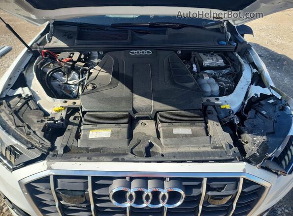 WA1LCBF7XPD028552 2023 AUDI Q7 White ძრავის განყოფილების ხედი
