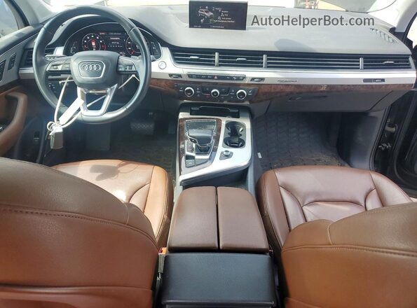 WA1LHAF71KD018142 2019 AUDI Q7 Черный Вид панели приборов