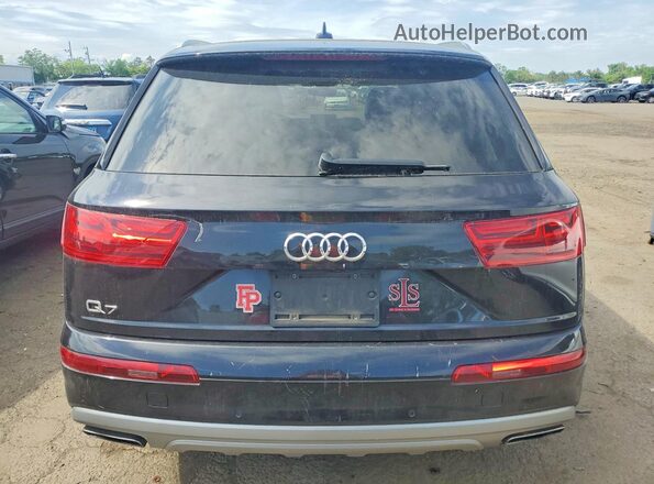 WA1LHAF71KD018142 2019 AUDI Q7 Черный Вид сзади