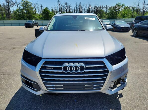 WA1LHAF71KD022904 2019 AUDI Q7 Silver Դիմացի տեսք