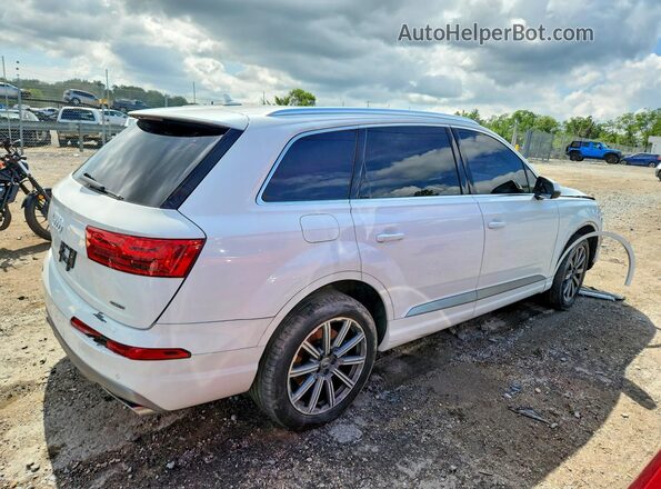 WA1LHAF72JD000585 2018 AUDI Q7 White წინა მარჯვენა