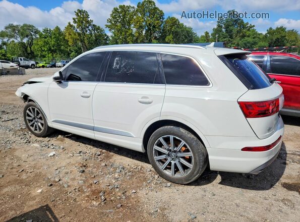 WA1LHAF72JD000585 2018 AUDI Q7 White უკანა მარჯვენა