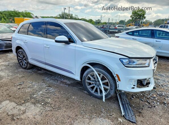 WA1LHAF72JD000585 2018 AUDI Q7 White წინა ხედი