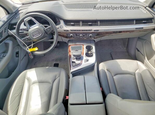 WA1LHAF72JD029911 2018 AUDI Q7 Black Առջևի վահանակի տեսք