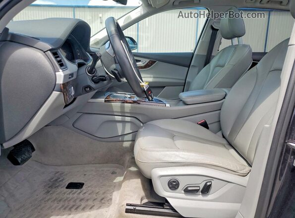 WA1LHAF72JD029911 2018 AUDI Q7 Black Սալոնի դիմացի տեսք