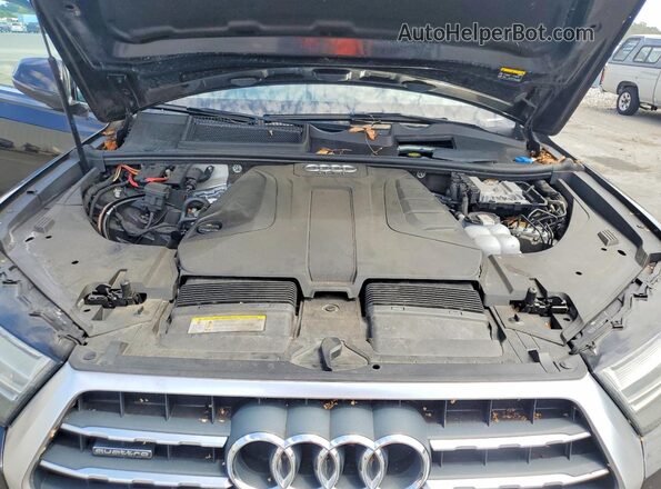 WA1LHAF72JD029911 2018 AUDI Q7 Black Շարժիչի բաժամունքի տեսք