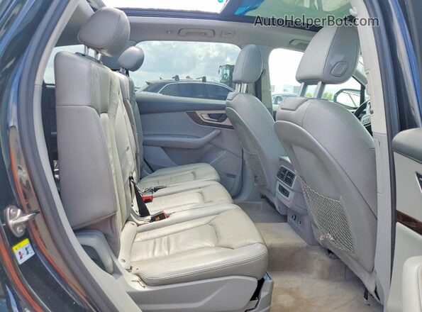 WA1LHAF72JD029911 2018 AUDI Q7 Black Սալոնի հետևի տեսք